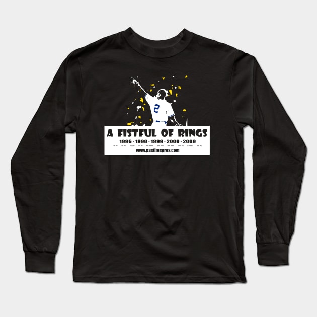 Derek Jeter Long Sleeve T-Shirt by Pastime Pros